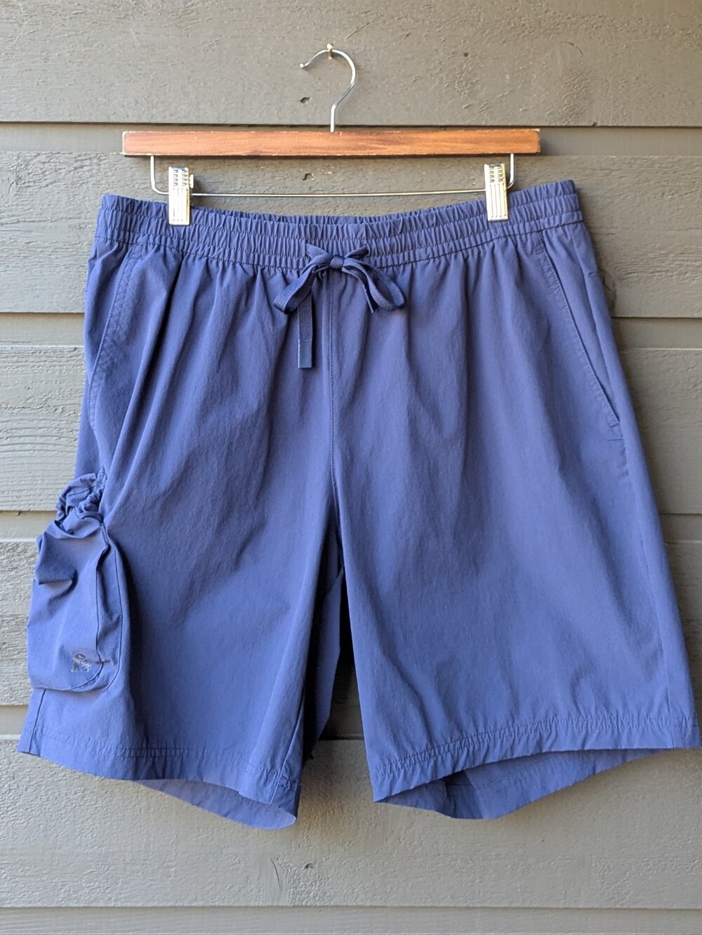Bonobos Fielder Men's Shorts Adjustable Cargo Pocket Nylon Medium Navy Blue